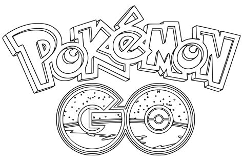 pokemon coloring pages|Pokemon Go coloring page 